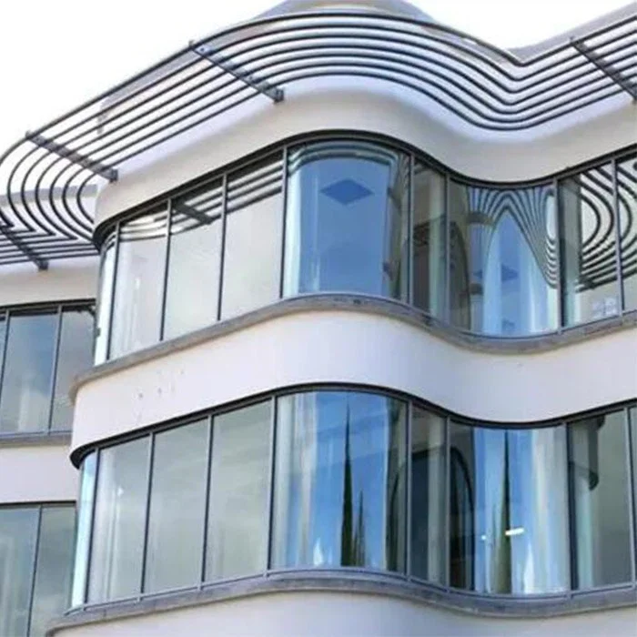 Curved Aluminium Windows - detail 2