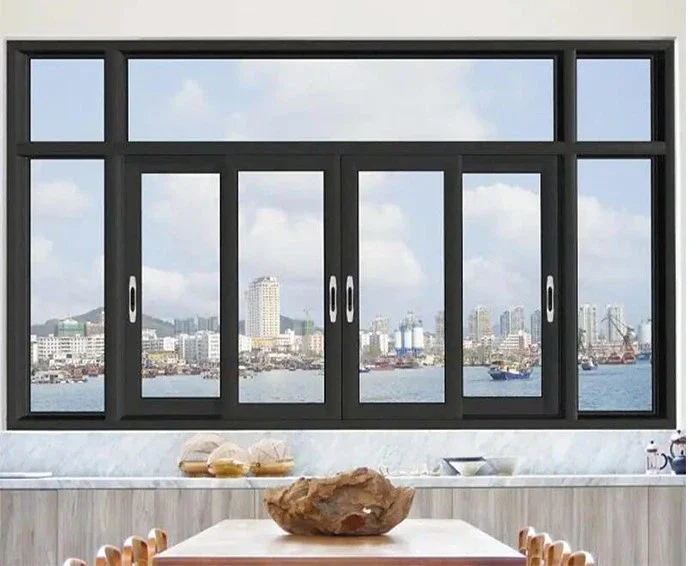 Powder Coated Sliding Windows actual product