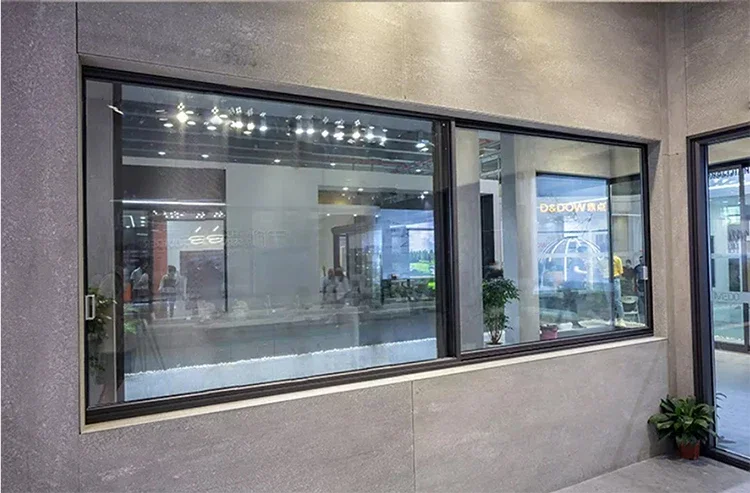Slimline Aluminium Windows - actual product view 2