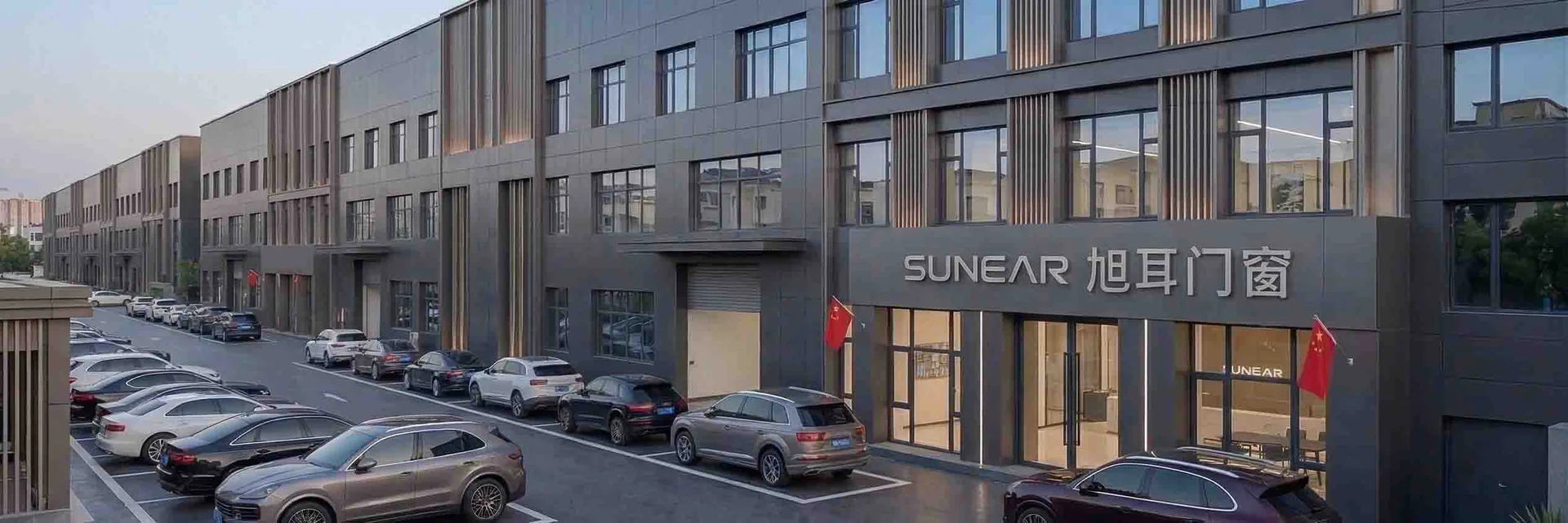 Exterior of the SUNEAR partner manufacturing site