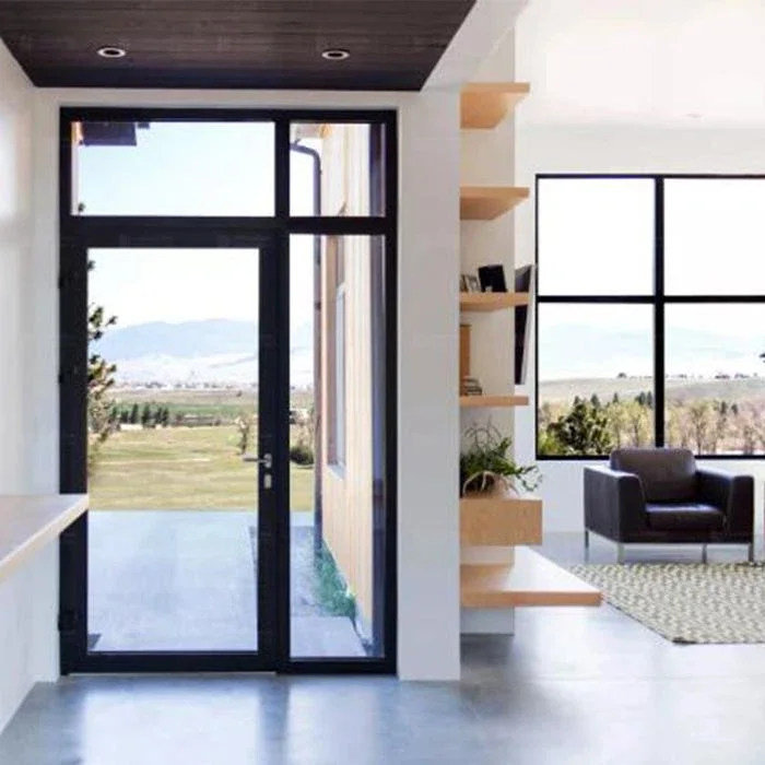 75 Series Aluminum Entrance Door actual product