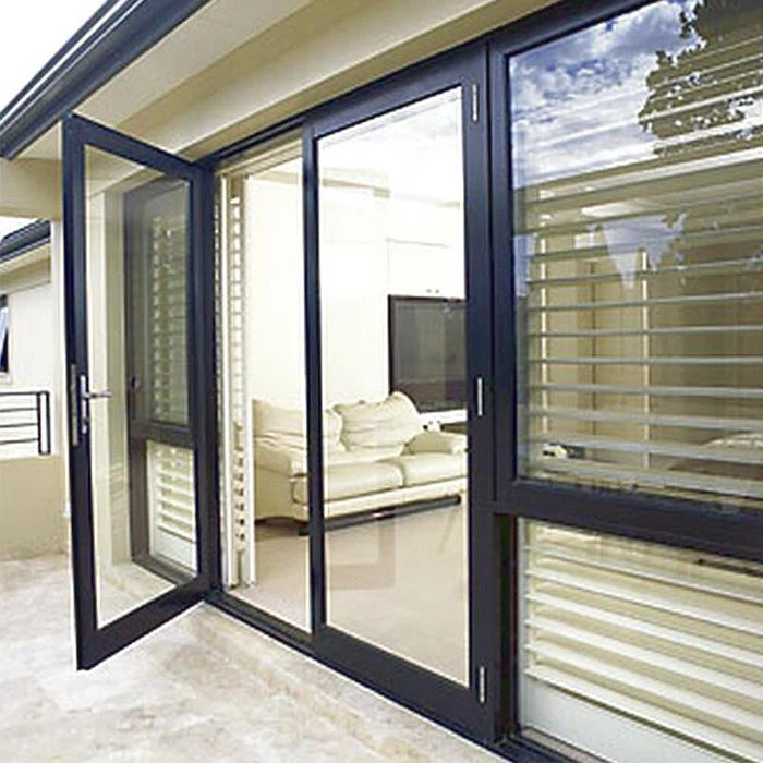 Exterior Aluminum French Doors actual product