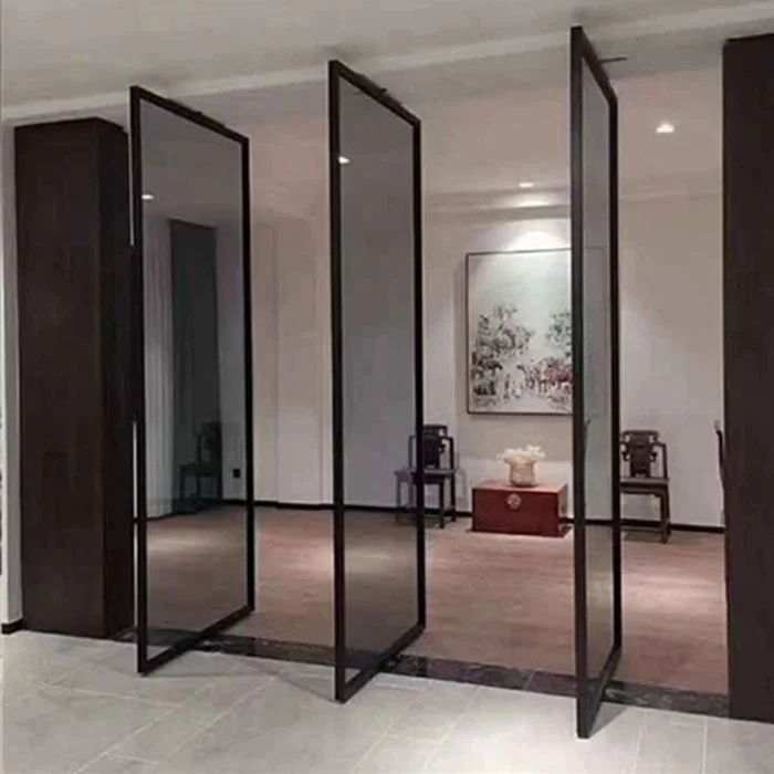 Aluminum Pivot Entrance Door actual product
